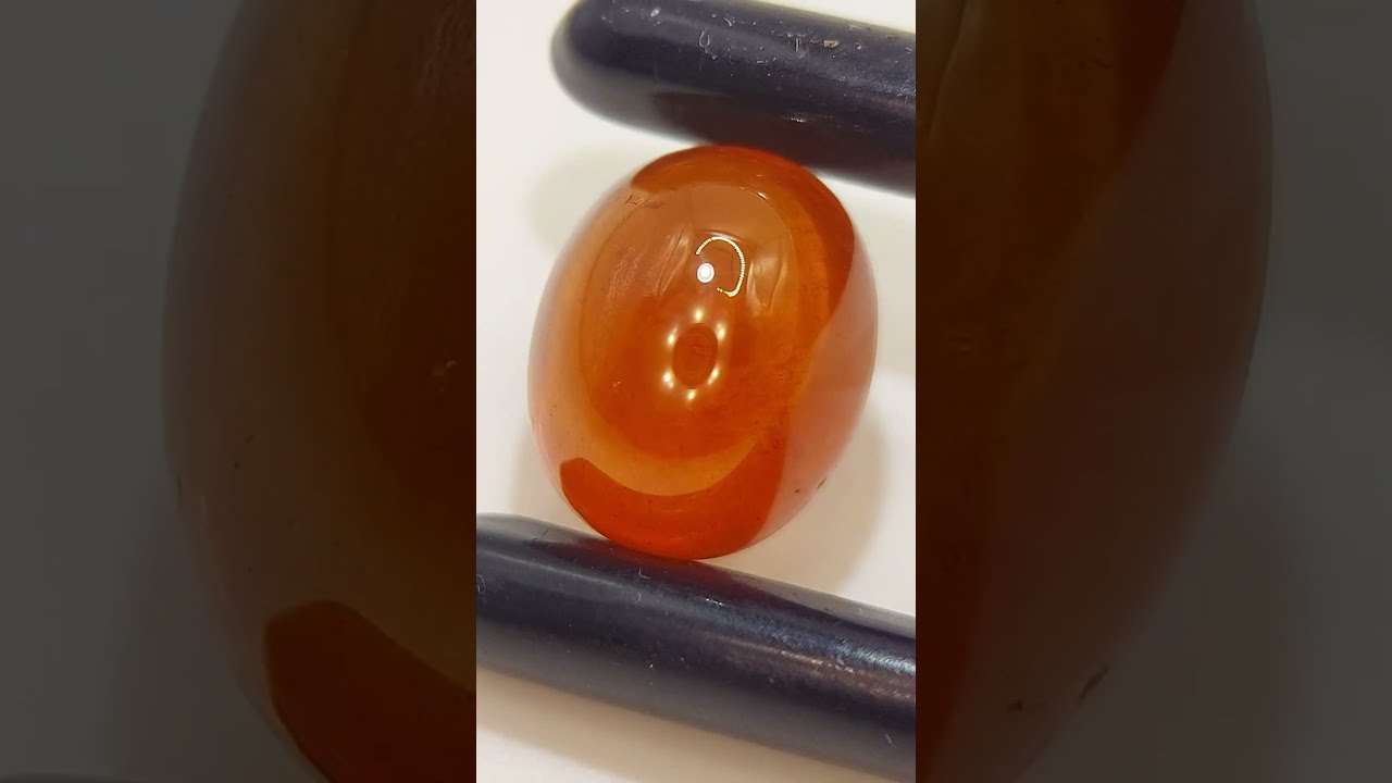 Natural Orange Garnet Stone 9 05 CTS Puritygems Etsy Com