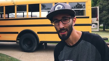 Best Way to Cover Up Windows in a School Bus // Skoolie Conversion