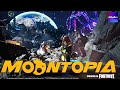 Fortnite game created in UEFN:  MOONTOPIA