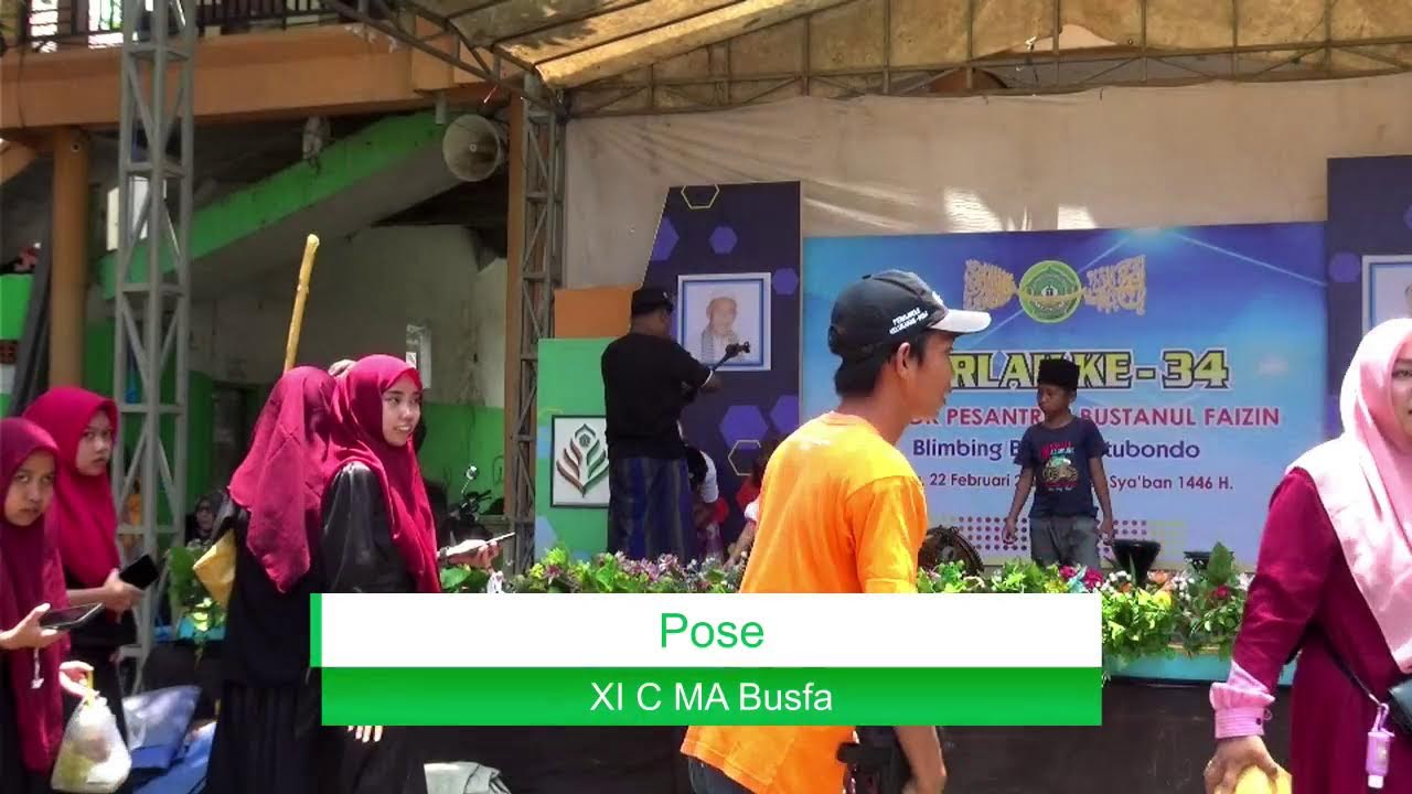 Bazar, Pembagian Hadiah dan Penampilan dalam Rangka Haflatul Imtihan PP. Bustanul Faizin