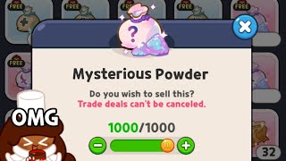 first time getting 1,000 powders!!