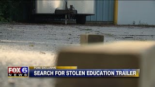 Nonprofit`s trailer, used to educate about drug abuse, targeted by thieves