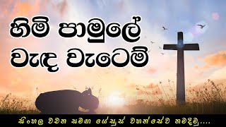 Video thumbnail of "හිමි පාමුලේ වැද වැටෙම්|🙏❤️|Himi Pamule Wada Watem|Sinhala Hymns"