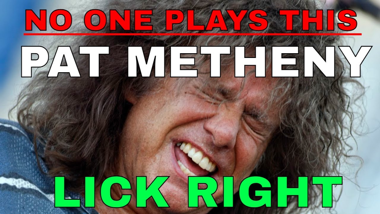 Everyone Plays This Pat Metheny Lick WRONG