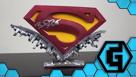 The Geekery View  - Superman Symbol  - Bronze Armory