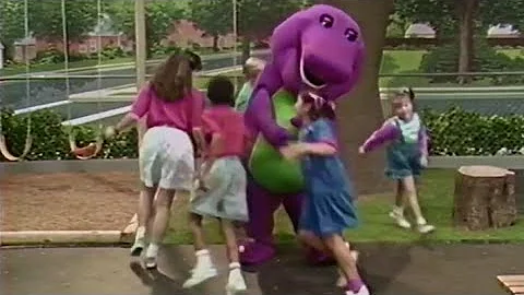 Barney Song : Family in the Dell (My Family's Just Right For Me)