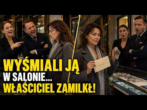 Upokorzyli ją w salonie zegarków za skromny wygląd… chwilę później wszyscy zamilkli!