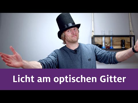 Video: Wozu dient ein Beugungsgitter?