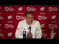 Luke Fickell Postgame Press Conference || Wisconsin Football vs Eastern Michigan || Sept. 19, 2026