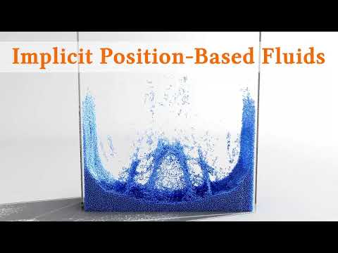 Implicit Position-Based Fluids (IPBF) - SIGGRAPH Asia 2025 - Fast Forward