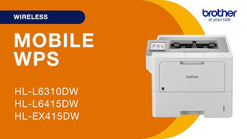 HLL6415DW set up wireless with WPS - mobile device