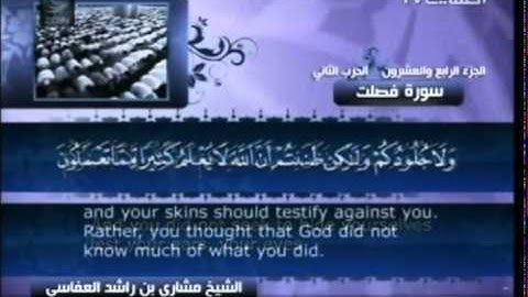 41 سورة فصلت 41 كاملة بالترجمة قناة العفاسي