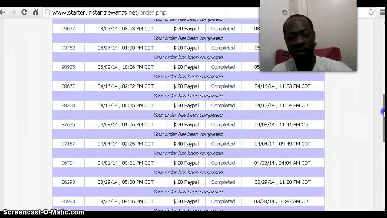 Instant Rewards Training 2015 - Yes Instant Rewards Is Real And Still Paying