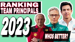 Formula 1 Team Principal Tier List For 2023