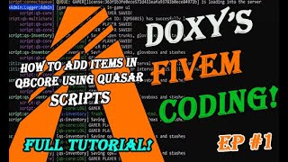 How to add new items into QBCore EP 1 | Using Quasar Scripts (2023) #fivem #VHQ