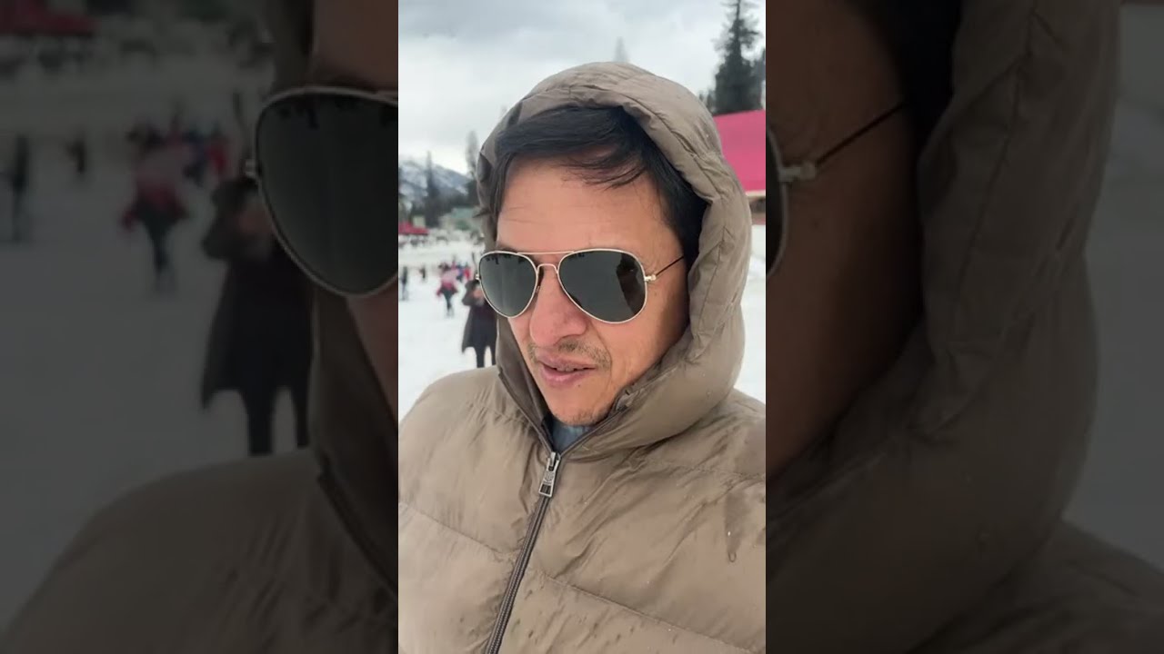 Solang valley - Ski slopes -Snow - 12th March 2025