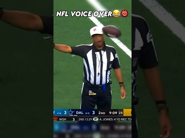 NFL FUNNY VOICE OVER🤣🤣🤣 | Yam Time👹 | #shorts class=