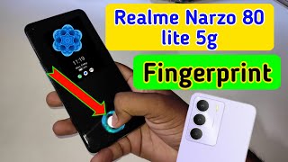 Realme narzo 80 lite 5g display fingerprint setting/Realme narzo 80 lite fingerprint screen lock screenshot 5