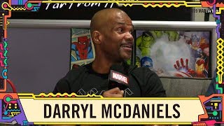 Celebrity Run-DMC's Darryl McDaniels performs Marvel freestyle rap at SDCC19! Wealth