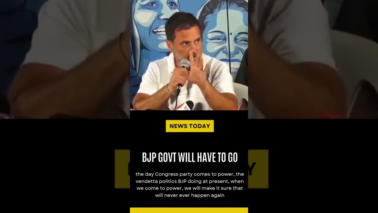 "Rahul Gandhi Vows Strict Action Against BJP Vendetta Politics And Misuse Of Govt Agencies"