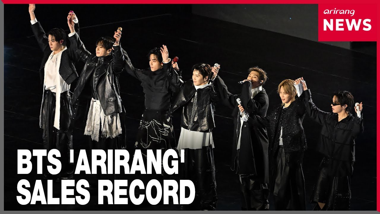 BTS's 'Arirang' tops 4 million sales, 'Swim' dominates Spotify