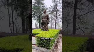 这里是湖南韶山，烈士陵园，是毛主席为国捐躯的，六位亲人的铜像。#湖南 #伟人 #烈士 #湖南dou知道 #旅行推荐官