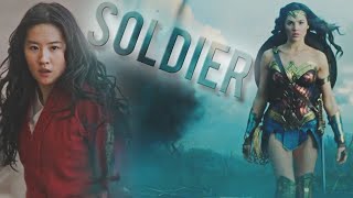 Mulan & Wonder Woman ⚔️ "Soldier"