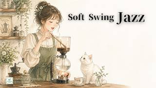 Happy Morning Cafe Jazz ☕ Cheerful Soft Swing Jazz for a Productive Day