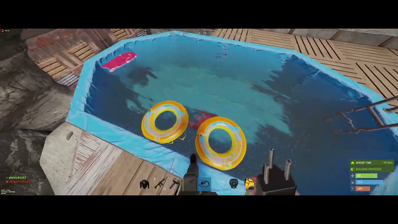 Rust - Jaques didn't make the pool - YouTube