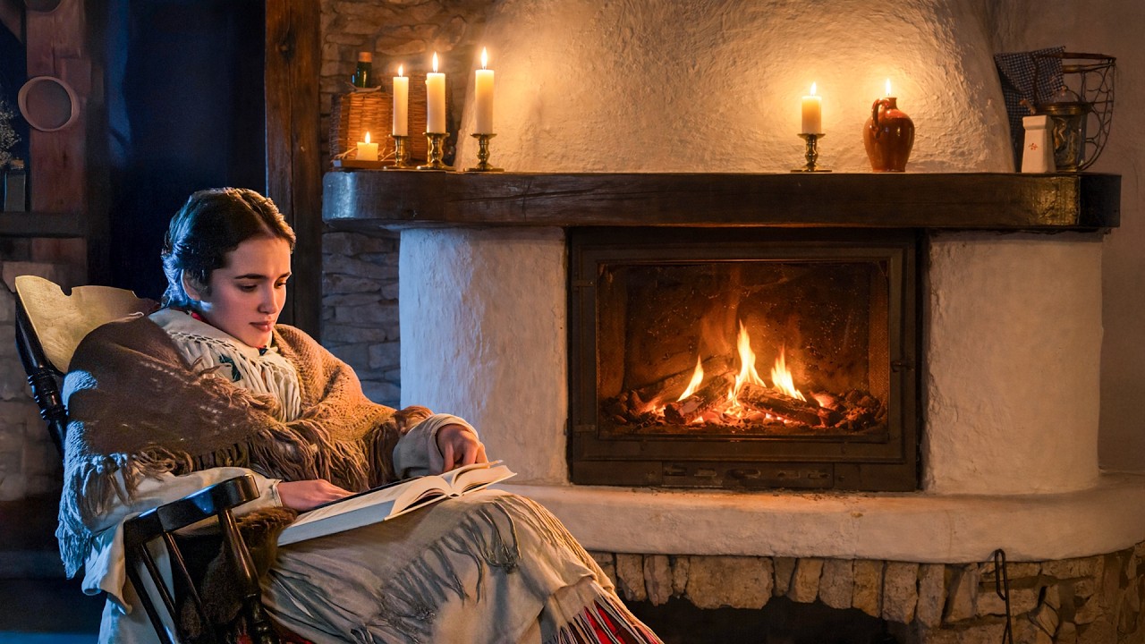Laundry and Evening Chores in a 1900s Village House