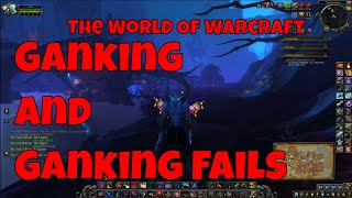 Ganking And Ganking Fails In World Of Warcraft With Lores