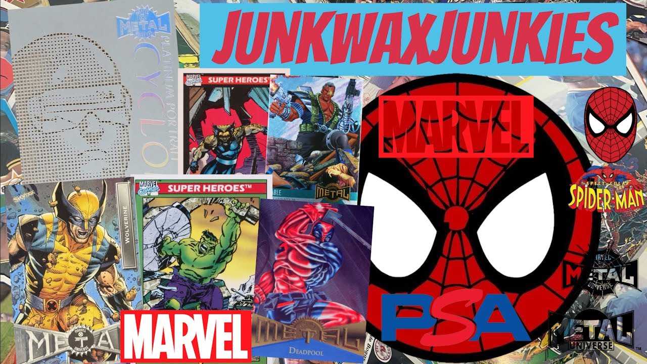 Marvel PSA Blind Reveal 1990 Marvel Impel Marvel Metal Platinum Portraits WHAT WILL WE GET?!?!