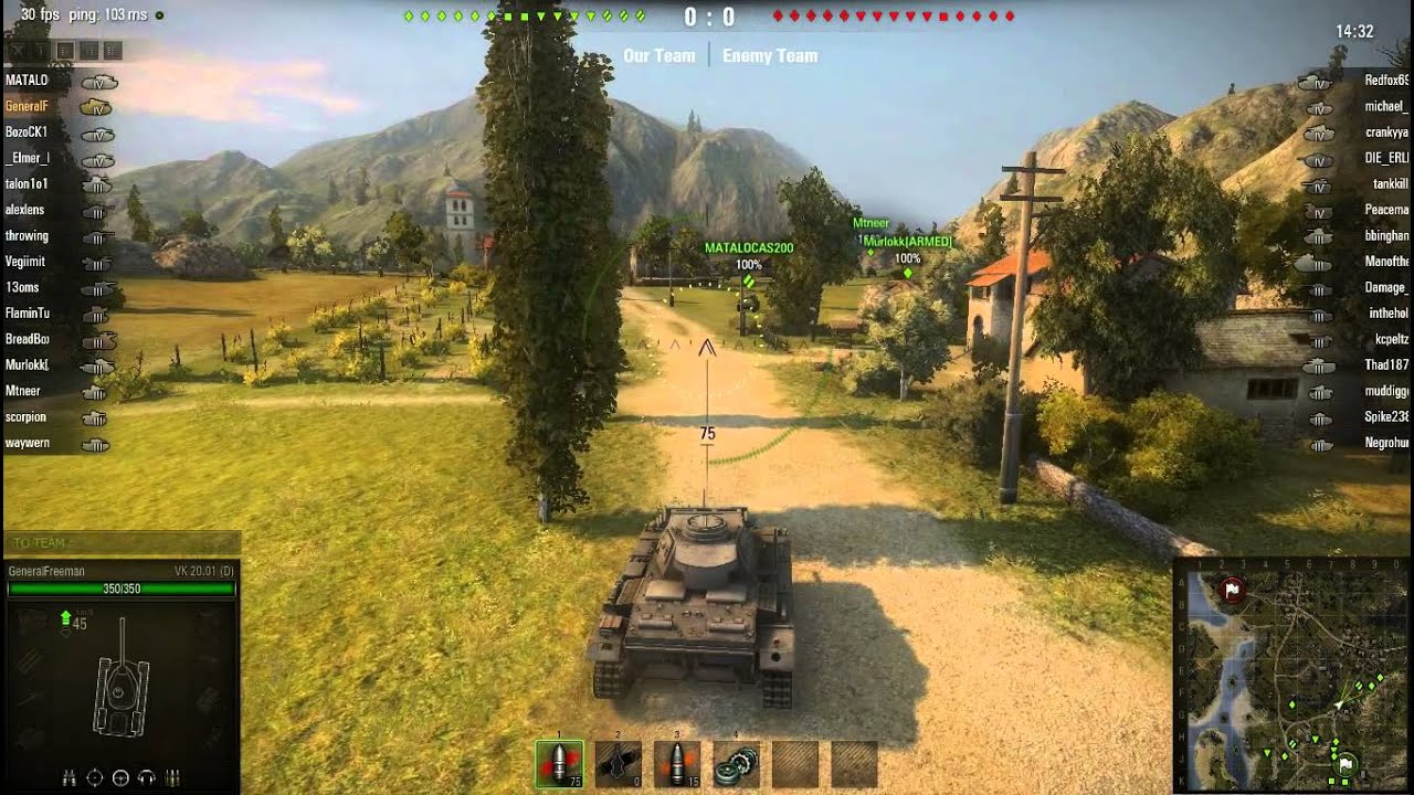 WOT TD and Medium Tank Demo Su 85B and VK 20 01 D