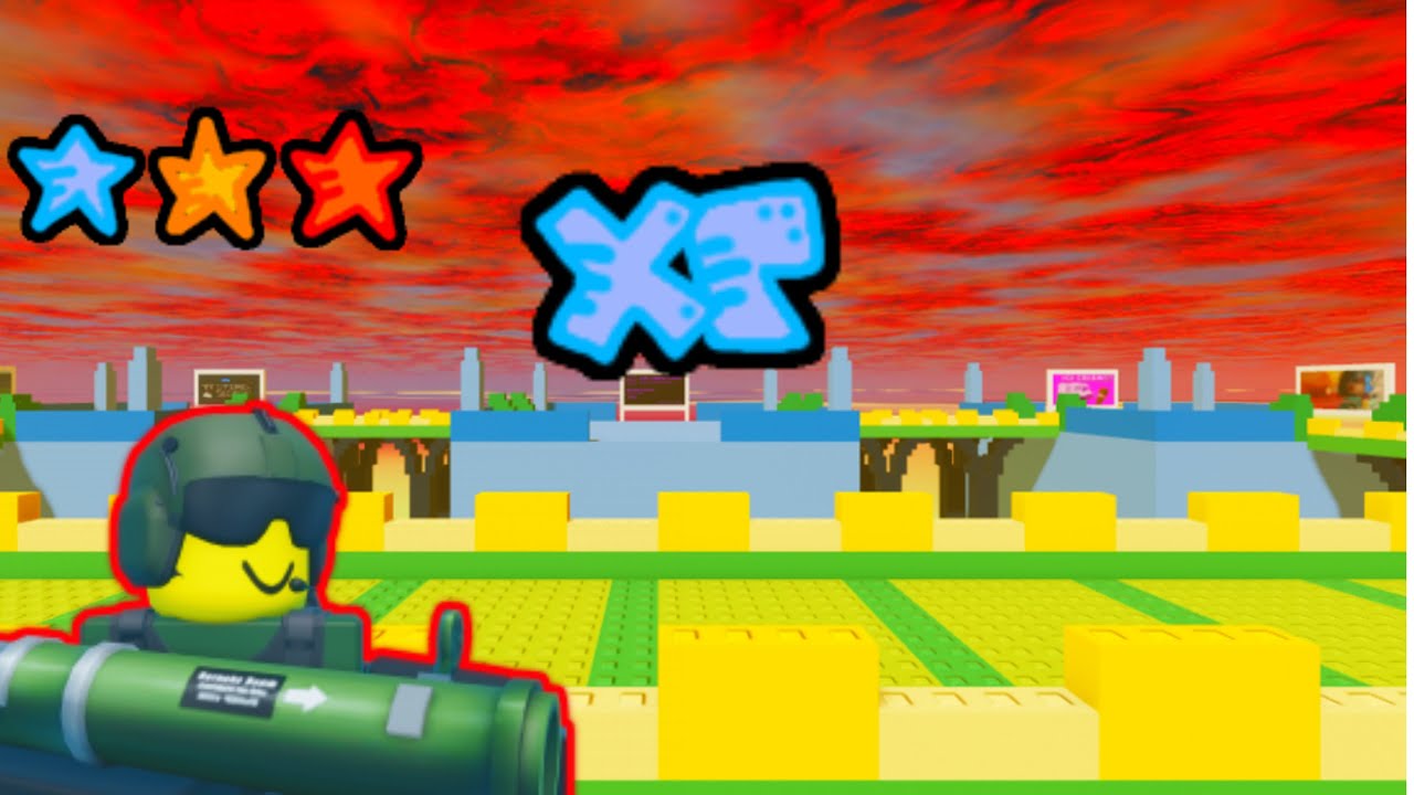 Roblox-(The Battle Bricks) How To Grind Exp On 3 Star Rocket Area - YouTube