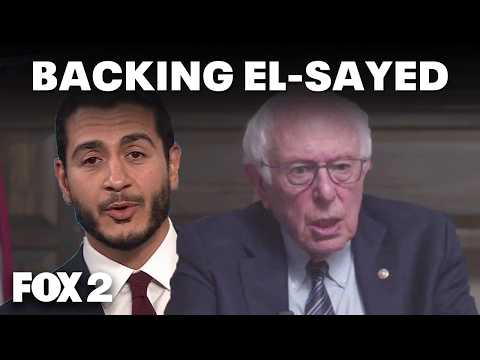 Bernie Sanders discusses why he's backing El-Sayed
