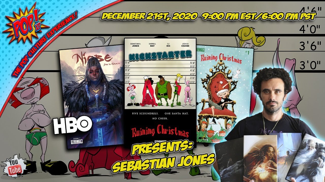 Sebastian Jones - RUINING CHRISTMAS #1: A cheeky comic caper!