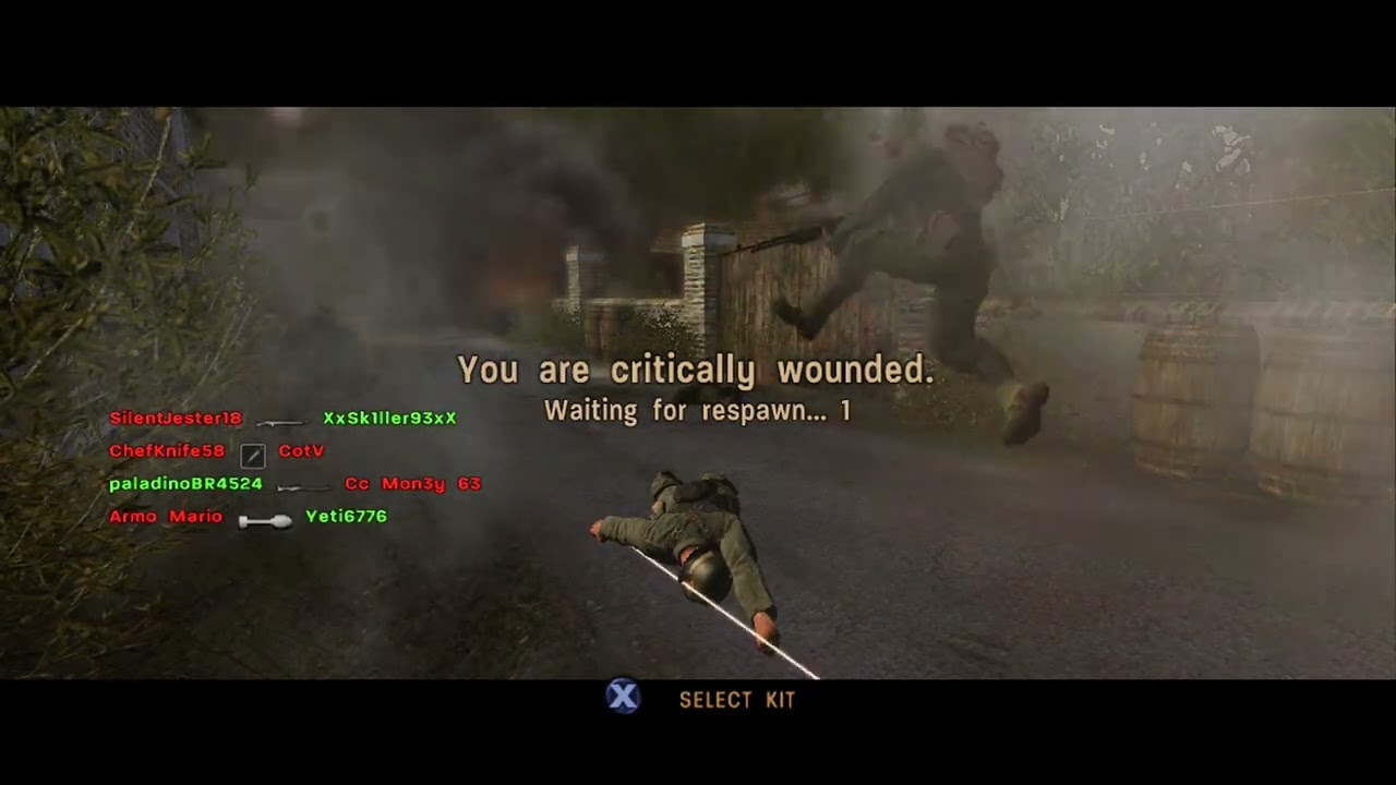 Call of Duty 3 Multiplayer Gameplay - CTF on Les Ormes