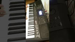 Михаил Круг - "Кольщик" (вступление) на синтезаторе Yamaha PSR-E463