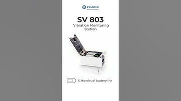 SV 803 | Wireless Vibration Monitor | SVANTEK #svantek #vibration #vibrationmonitoring