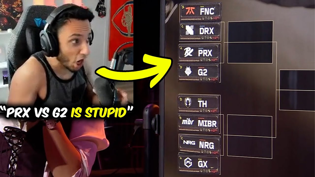 FNS Reacts To Champions 2025 Playoffs LIVE DRAW! (PRX vs G2!)