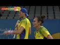 Beach Tennis - France vs Brazil | Mixed Doubles 1/8 Finals | ANOC World Beach Games Qatar 2019 |