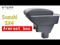 How to install vtear For Suzuki sx4 USB armrest  2006 -2018