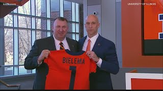 New Illinois head coach Bret Bielema talks about taking over at Illinois