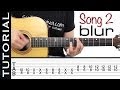 How to play song2 by Blur on guitar (easy lesson)