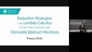 Reduction Strategies in Lambda Calculus and Their Implementation through Derivable Abstract Machines