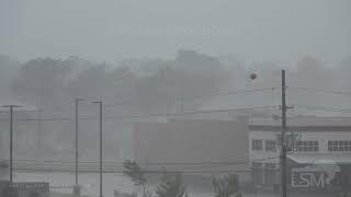 08-29-2021 Thibodaux LA - Conditions Deteriorate as Hurricane Ida Moves On Shore