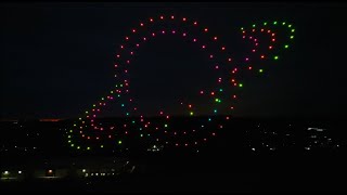 Watsonville Airport "Fire in the Sky" Skyrunner Drone Light Show September 2023