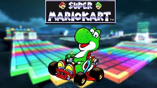 SNES Rainbow Road Remix - Mario Kart