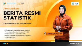 Press Release Berita Resmi Statistik BPS Provinsi Jawa Timur, 5 Februari 2026 screenshot 3