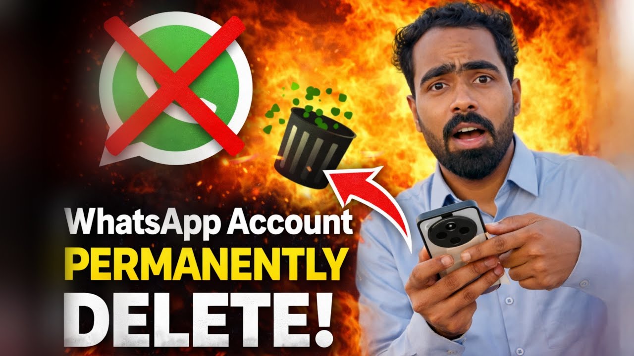 WhatsApp Account Permanently Delete कैसे करें | WhatsApp Account Delete Full Process | Tech Frack 